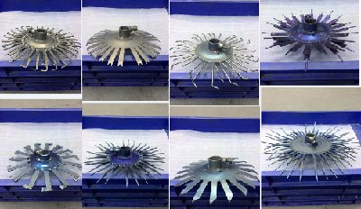 titanium finger disk rack factory