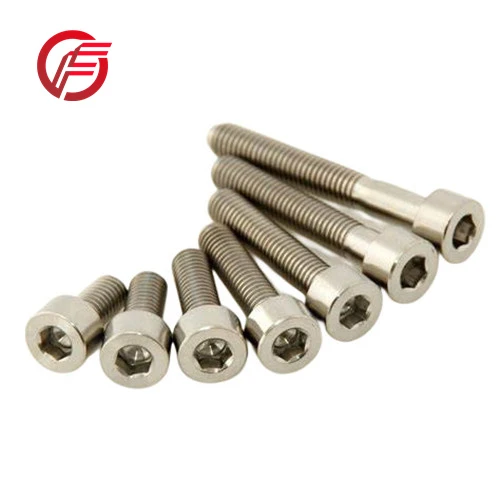 Gr2 Gr5 Titanium Socket Head Cap Screws DIN 912