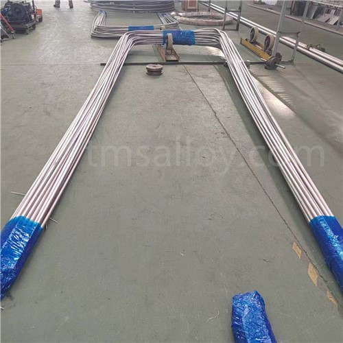 U shape titanium tube U shape titanium tube